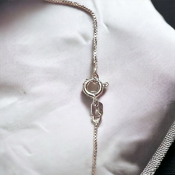 Sterling Silver 24 Inch Snake Chain Marked Italy 925 NWOT - Picture 4 of 5